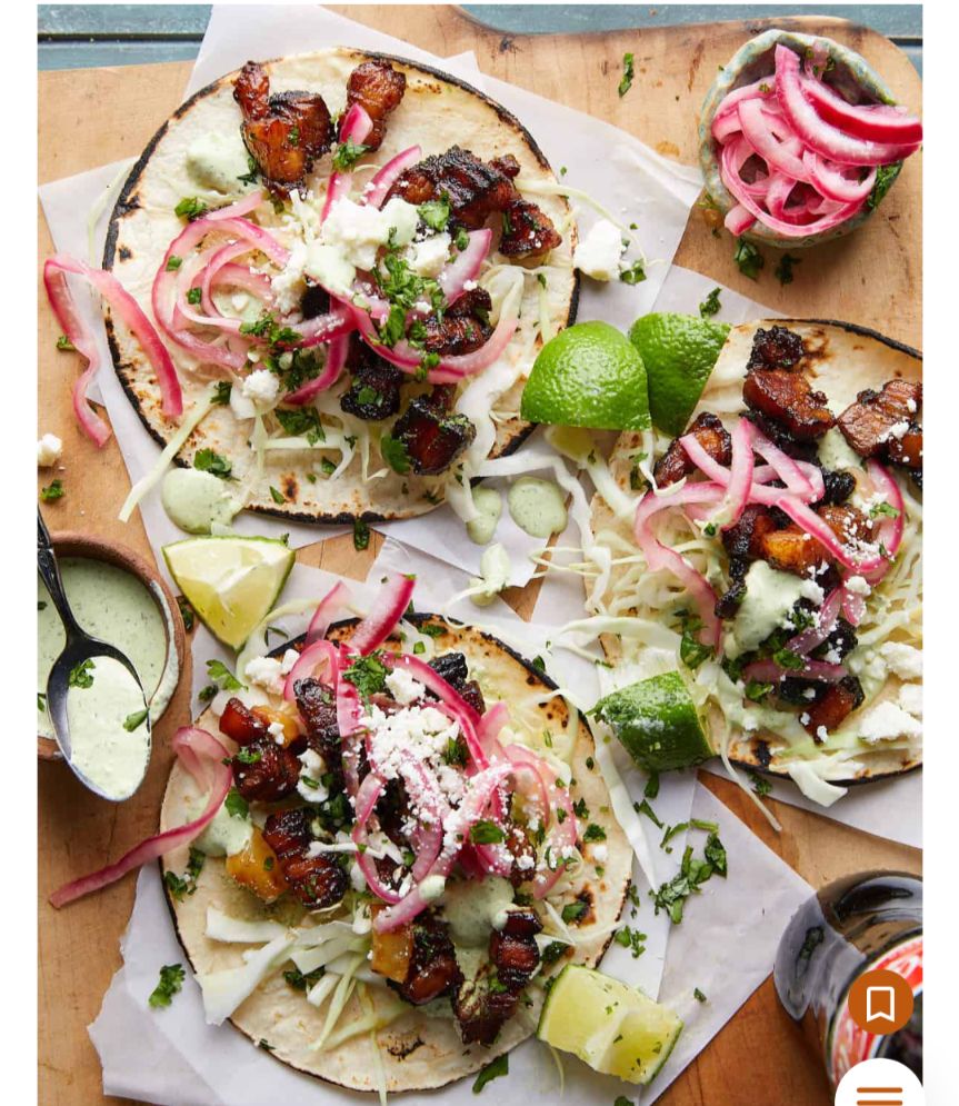 The Best Pork Belly Tacos