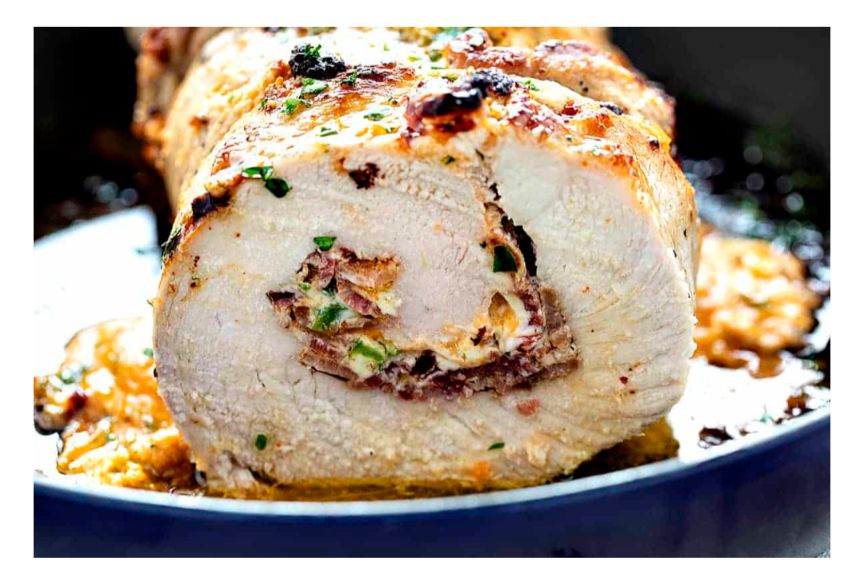 Jalapeno Popper Pork Loin
