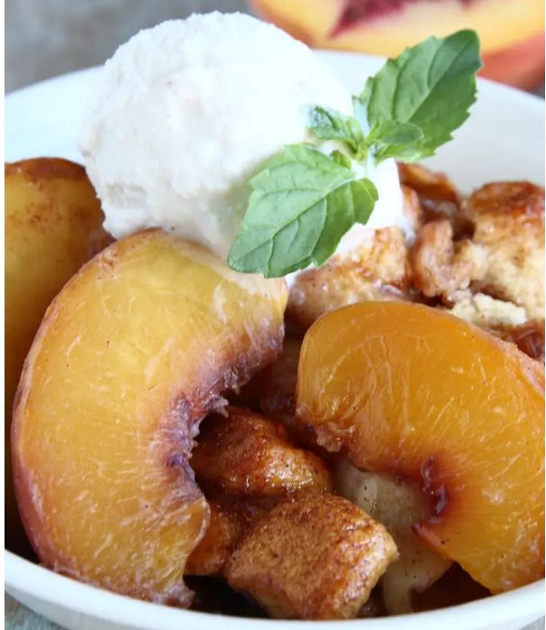 Peach Cobbler Bake